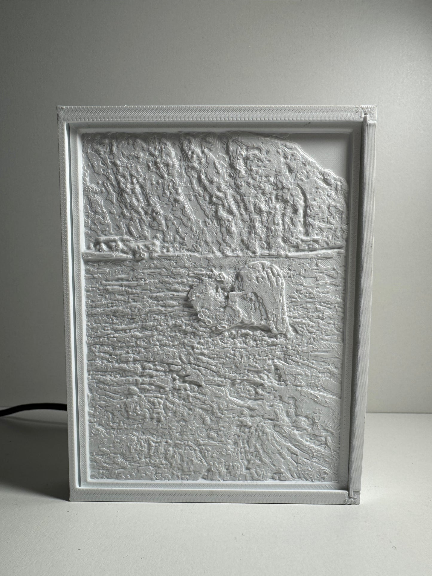 Magia Światła Twoich Wspomnień - Personalizowany Litofan 3D ze Zdjęcia